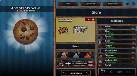 <b>Clicker</b> Heroes 2. . 1 billion cookies cookie clicker code